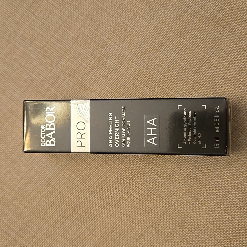 Doctor Babor PRO AHA peeling overnight